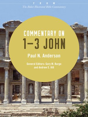 cover image of Commentary on 1-3 John